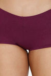 Zivame Low Rise Full Coverage Boyshorts - Dark Purple — thumbnail 7